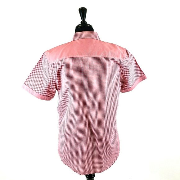 First Divide Gingham Rockabilly Camp Shirt - Picture 2 of 8